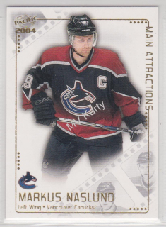2003-04 Pacific - Main Attractions #15 - Markus Naslund