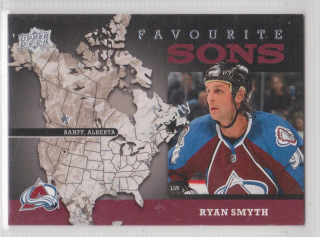 2008-09 Upper Deck - Favourite Sons #FS1 - Ryan Smyth