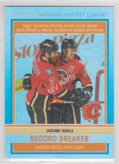 2009-10 O-Pee-Chee - Record Breaker #RB5 - Jarome Iginla