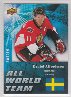 2009-10 Upper Deck - All World Team #AW30 - Daniel Alfredsson