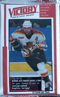 2000-01 Upper Deck Victory Hobby balíček