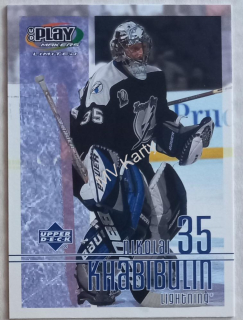 2001-02 Upper Deck Play Makers Limited - [Base] #90 Nikolai Khabibulin
