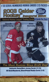 2002-03 Pacific Calder Hobby balíček