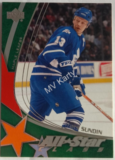 2003-04 Upper Deck - All-Star Class #AS-27 Mats Sundin