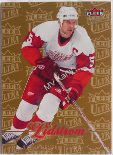 2007-08 Fleer Ultra - [Base] - Gold Medallion Edition #126 Nicklas Lidstrom