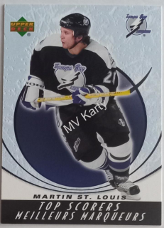2005-06 Upper Deck McDonald's - Top Scorers #TS2 Martin St. Louis