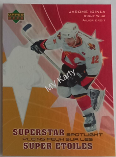 2005-06 Upper Deck McDonald's - Superstar Spotlight #SS4 Jarome Iginla