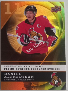 2008-09 Upper Deck McDonald's - Restaurant Superstar Spotlight #IS11 Daniel Alfredsson