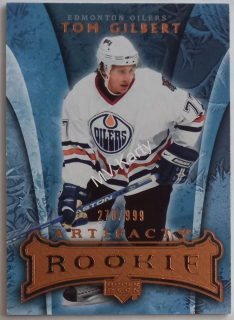 2007-08 Upper Deck Artifacts - [Base] #180  Tom Gilbert #/999