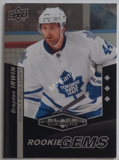 2010-11 Upper Deck Black Diamond - [Base] #159  Brayden Irwin