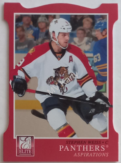 2011-12 Panini Elite - [Base] - Aspirations Die-Cut #187 Stephen Weiss