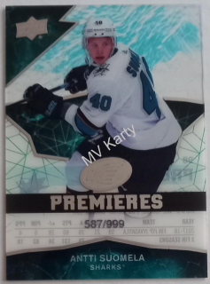 2018-19 Upper Deck Ice - [Base] #98  Level 4 - Ice Premieres - Antti Suomela #/999