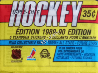 1989-90 O-Pee-Chee Yearbook Stickers balíček
