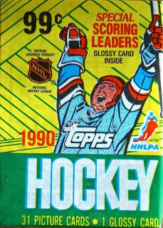 1990-91 Topps JUMBO balíček