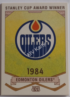 2003-04 Topps C55 - Stanley Cup Winners #SCW58 1984 Edmonton Oilers Team