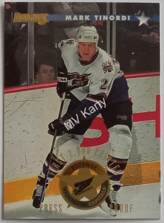 1996-97 Donruss - [Base] - Press Proof #153 Mark Tinordi #/2,000