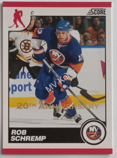 2010-11 Score 20TH ANNIVERSARY #308 Rob Schremp