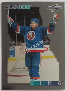 1995-96 Score - [Base] - Black Ice #238 Derek King
