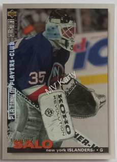 1995-96 Upper Deck Collector's Choice - [Base] - Platinum Player's Club #235  Tommy Salo