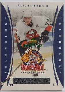 2003-04 Upper Deck MVP - SportsNut Fantasy Game #SN54 Alexei Yashin