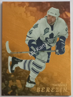 1998-99 In the Game Be A Player - [Base] - Gold #285 Sergei Berezin
