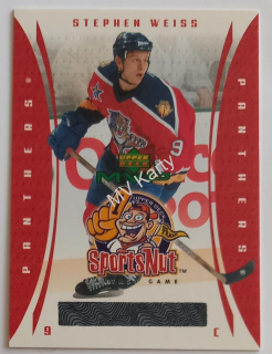 2003-04 Upper Deck MVP - SportsNut Fantasy Game #SN40 Stephen Weiss