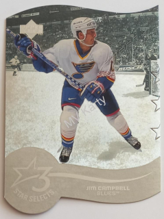 1997-98 Upper Deck - 3 Star Selects #T15A Jim Campbell