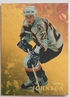 1998-99 In the Game Be A Player - [Base] - Gold #225 Greg Johnson