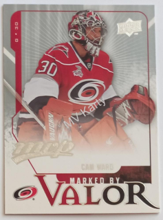 2008-09 Upper Deck MVP - Marked by Valor #MV4 Cam Ward