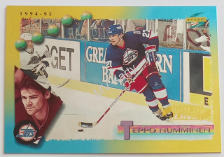 1994-95 Score - [Base] - Gold Line #91 Teppo Numminen