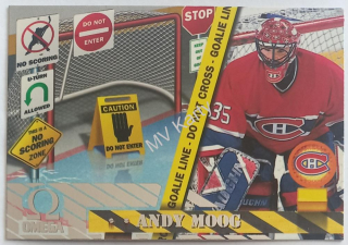 1997-98 Pacific Omega - No Scoring Zone #6 Andy Moog