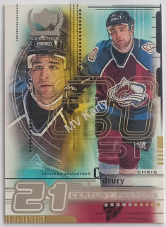 1999-00 Upper Deck Century Legends - [Base] #74 Chris Drury