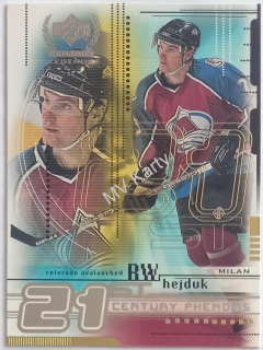 1999-00 Upper Deck Century Legends - [Base] #75 Milan Hejduk