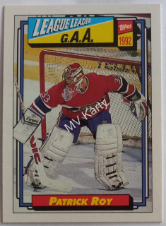 1992-93 Topps - [Base] #110 Patrick Roy