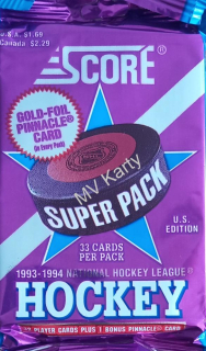 1993-94 Score Super Pack US Edition balíček balíček