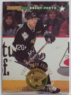 1996-97 Donruss - [Base] - Press Proof #163 Brent Fedyk #/2,000