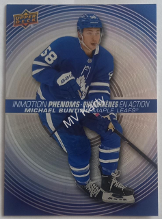 2022-23 Upper Deck Tim Hortons Collector's Series - InMotion Phenoms #PM-9 Michael Bunting