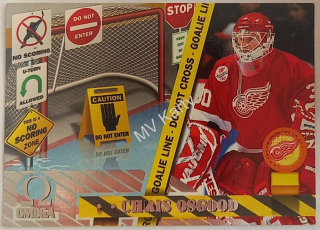 1997-98 Pacific Omega - No Scoring Zone #4 Chris Osgood