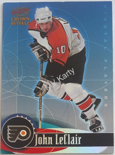 1998-99 Pacific Crown Royale - Pivotal Players #18 John LeClair