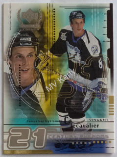 1999-00 Upper Deck Century Legends - [Base] #72 Vincent Lecavalier