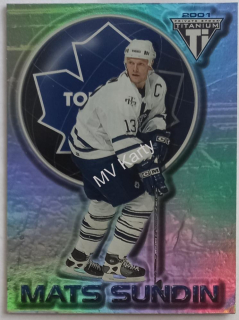 2000-01 Pacific Private Stock Titanium - [Base] #93 Mats Sundin