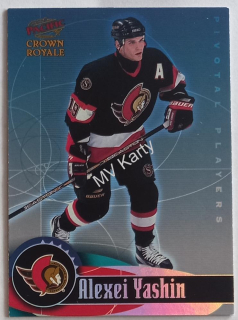 1998-99 Pacific Crown Royale - Pivotal Players #17 Alexei Yashin