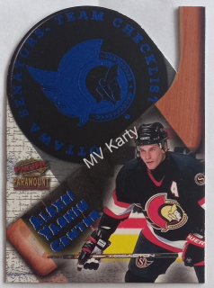 1998-99 Pacific Paramount - Team Checklists #18 Alexei Yashin