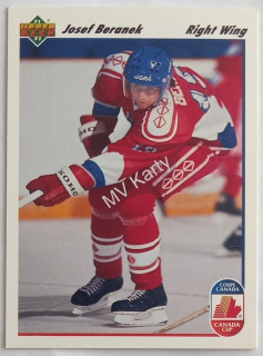 1991-92 Upper Deck - [Base] #17  Canada Cup - Josef Beranek