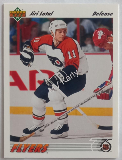 1991-92 Upper Deck - [Base] #404 Jiri Latal
