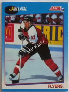 1991-92 Score Canadian - [Base] - Bilingual #540 Jiri Latal
