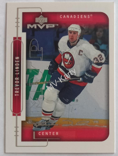 1999-00 Upper Deck MVP - [Base] - Silver Script #106 Trevor Linden