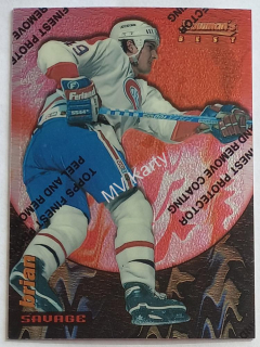 1994-95 Topps Finest - Bowman's Best Rookies #8 Brian Savage