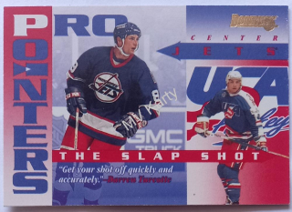 1995-96 Donruss - Pro Pointers #10 Darren Turcotte