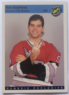 1993 Classic Pro Hockey Prospects - Promotional Prototypes #PR 3  Rob Gaudreau